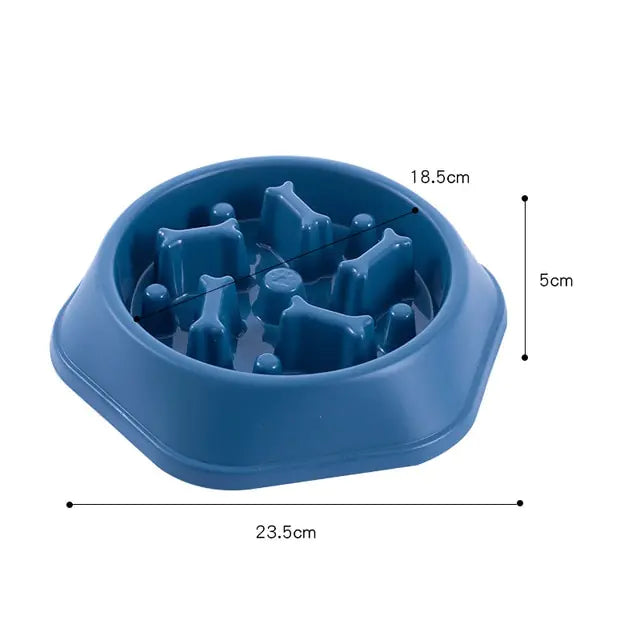 Non-Toxic Slow Eating Pet Bowl: High-quality slow feeder bowl for pets, crafted from non-toxic materials to promote wellness and mess-free meals.