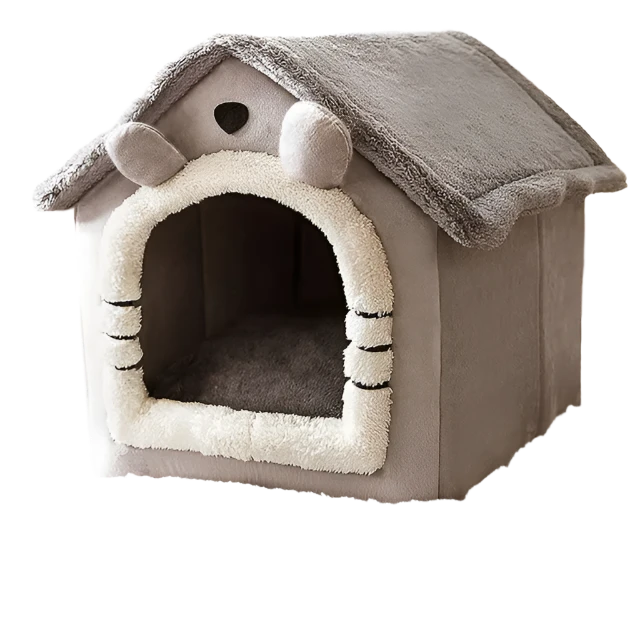 Soft Winter Dog Cat Bed House