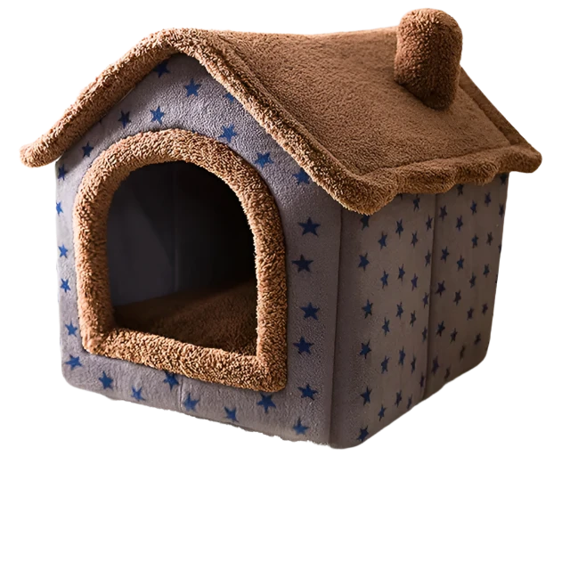 Soft Winter Dog Cat Bed House