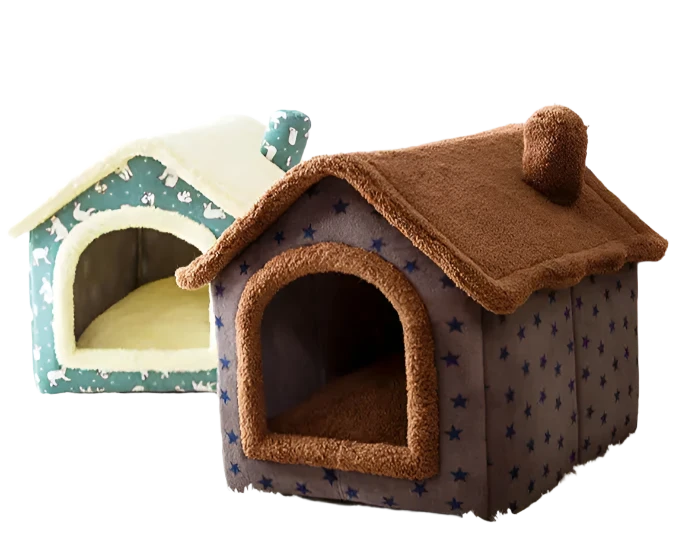 Soft Winter Dog Cat Bed House