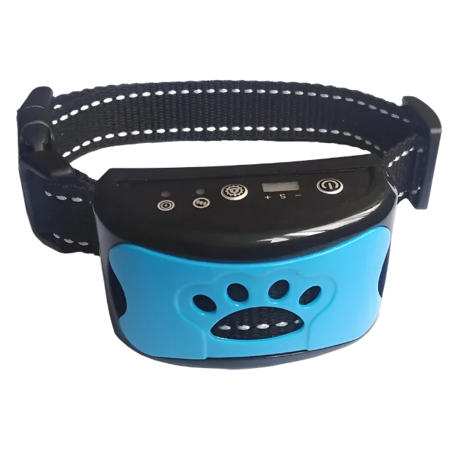 Dog bark control collar with vibrations, ideal for stopping excessive barking, offering a safe and effective solution for maintaining a quieter and calmer home environment