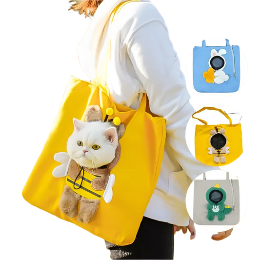 Little Bee Design Cat Dog Carrier Bag