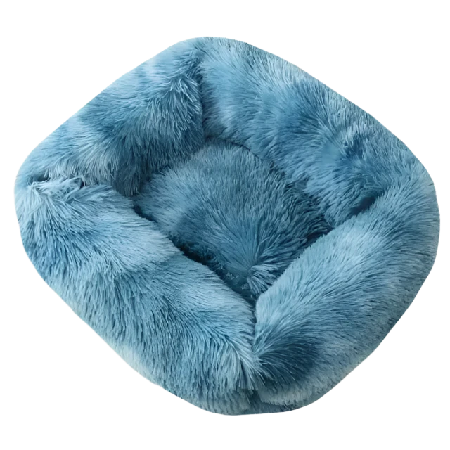 Luxury pet bed designed for dogs and cats, featuring soft plush fabric and a durable base for ultimate comfort and long-lasting use