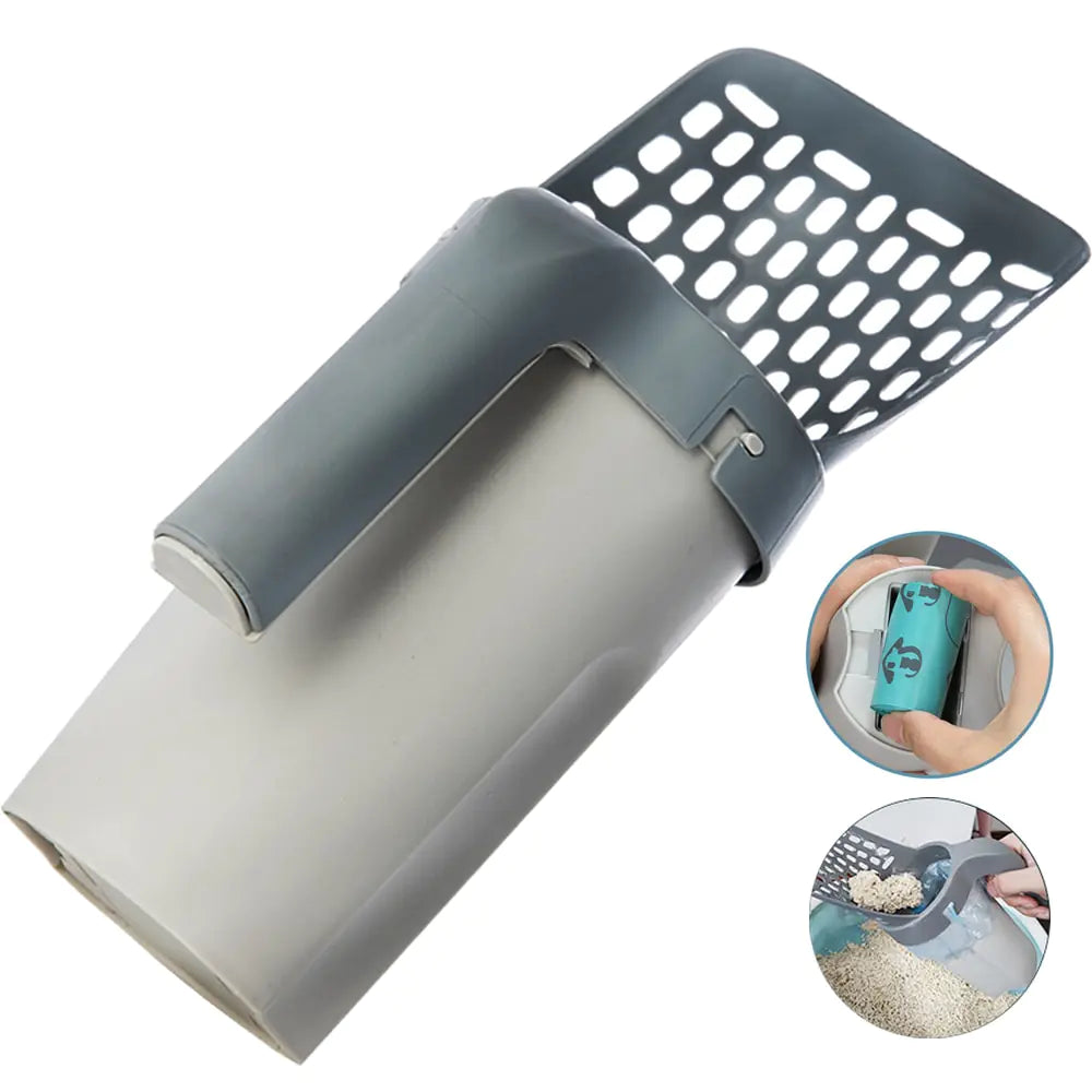 Durable Cat Litter Shovel Scoop Filter, ideal for keeping your cat’s litter box clean and odor-free.