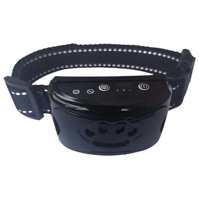 Effective dog bark control collar with vibrations and sound, designed to stop excessive barking, improve behavior, and provide stress-free walks and quiet mornings